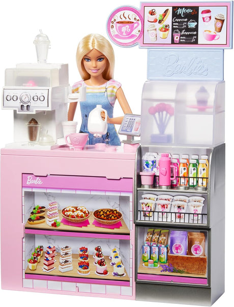 Barbie Coffee Shop with Doll