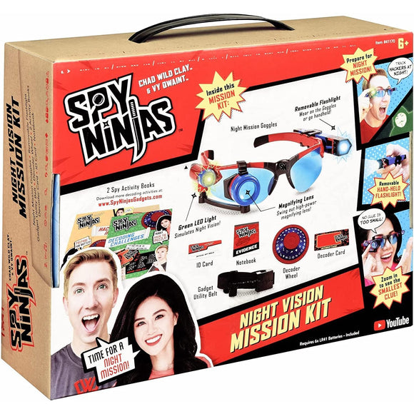 Spy Ninjas Night Vision Mission Kit