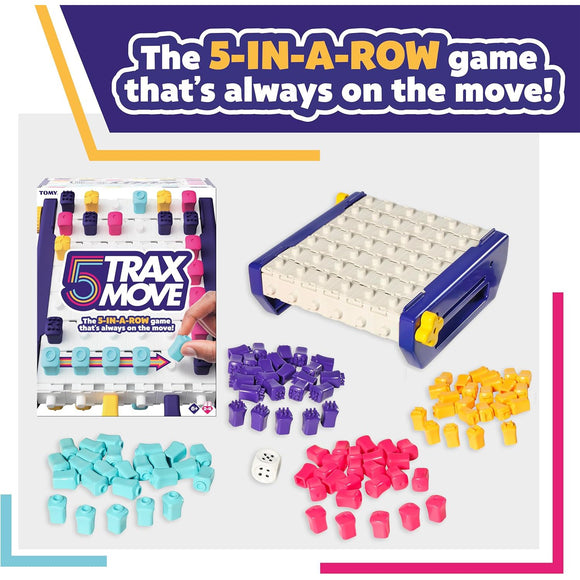 5 Trax Move Game