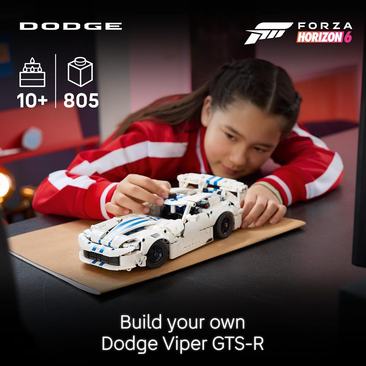 LEGO 42234 Technic Dodge Viper GTS-R Sports Car