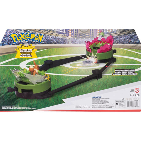 Pokemon Battle Disc Showdown with Eevee and Ralts