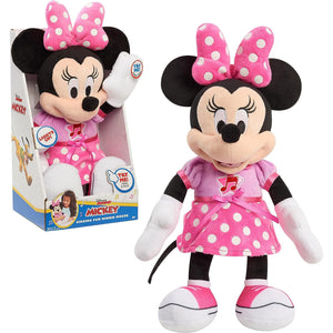 Disney Junior Singing Fun Minnie Mouse Plush 12"