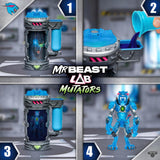 MrBeast Lab Mutators: Mutation Chamber - Stealth Panther Figure