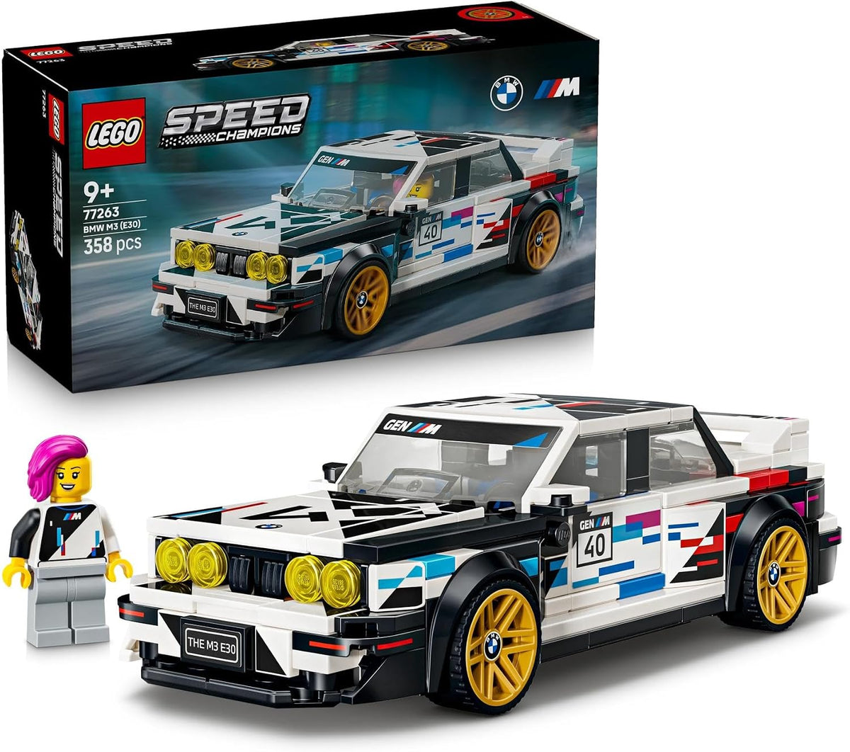 LEGO 77263 Speed Champions BMW M3 (E30)