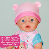 Baby Born Emma 43cm Doll with 10 Accessories