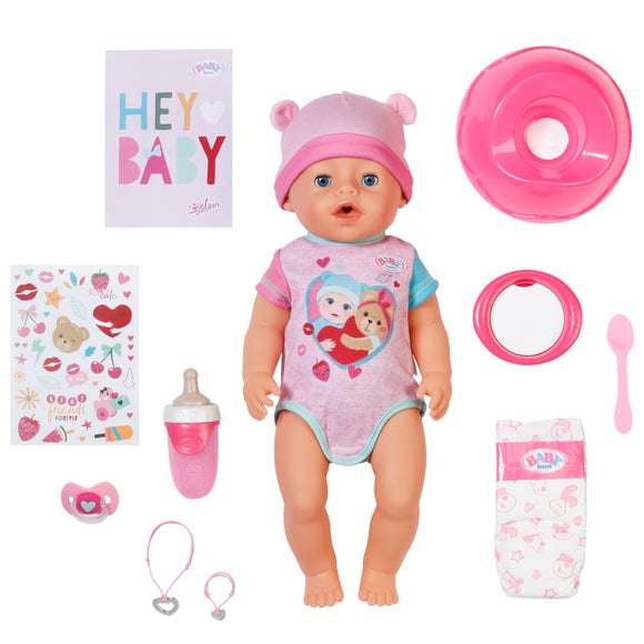 Baby Born Emma 43cm Doll with 10 Accessories