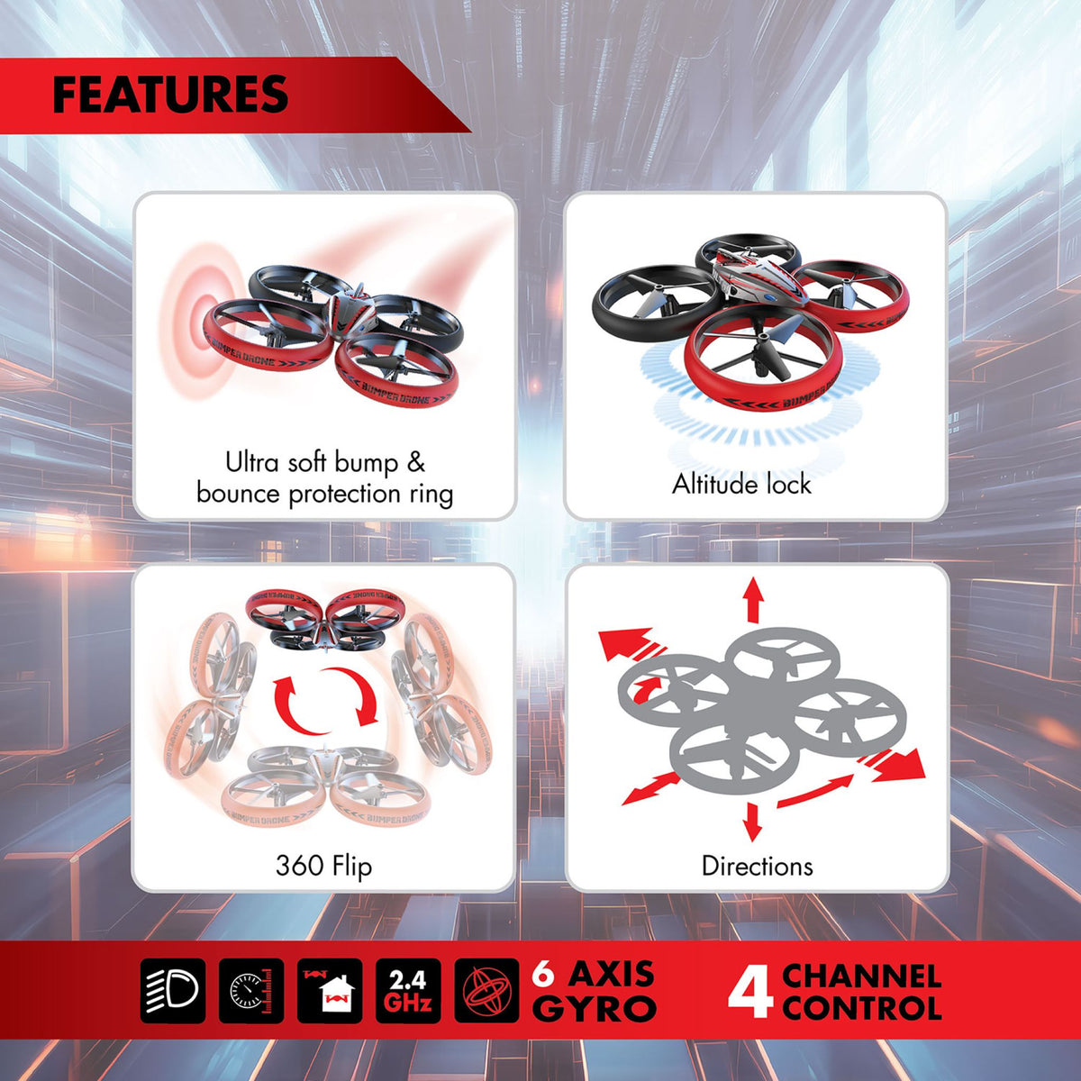 Silverlit Bumper Drone Lite