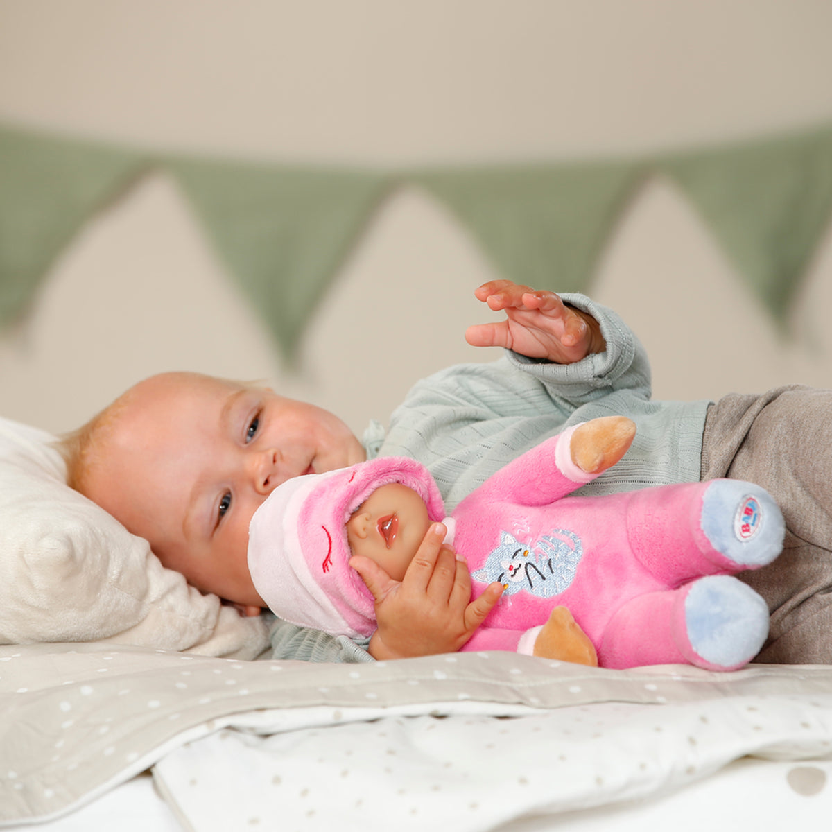 Baby Born for Babies: Sleepy Pink Doll 30cm