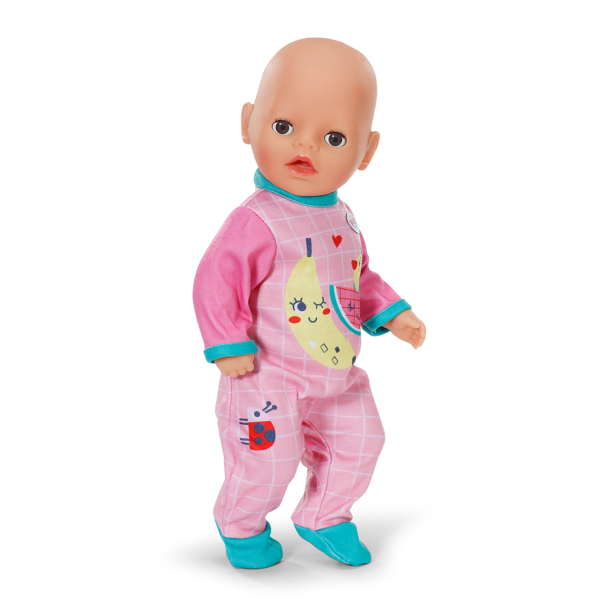 Baby Born Clothes: Pink Romper 36cm