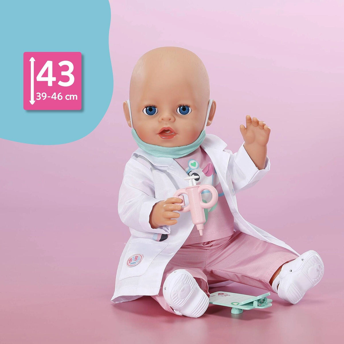 Baby Born Clothes: Doctor Outfit 43cm