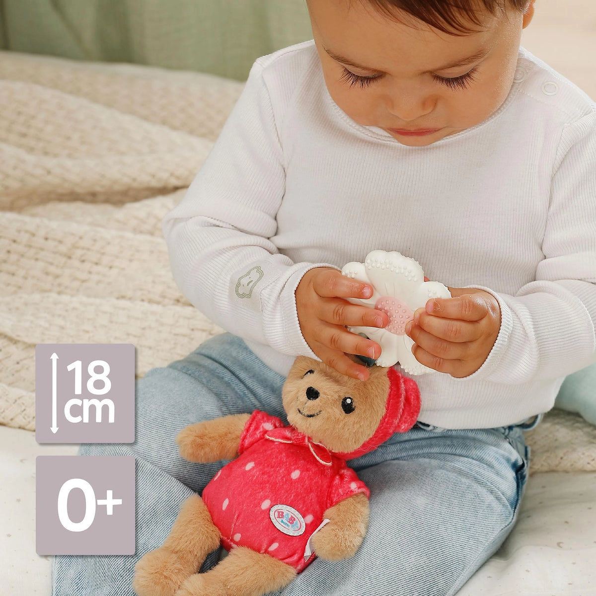 Baby Born for Babies: StrawBEARy Teddy