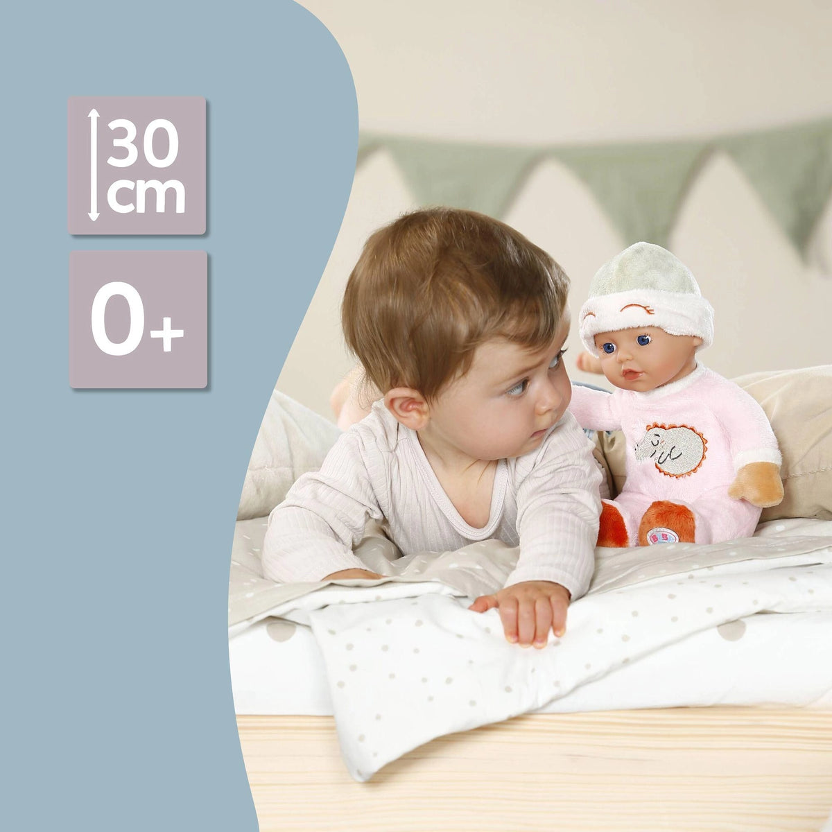 Baby Born for Babies: Sleepy Rose Doll 30cm