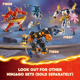 LEGO 71806 Ninjago Cole's Elemental Earth Mech