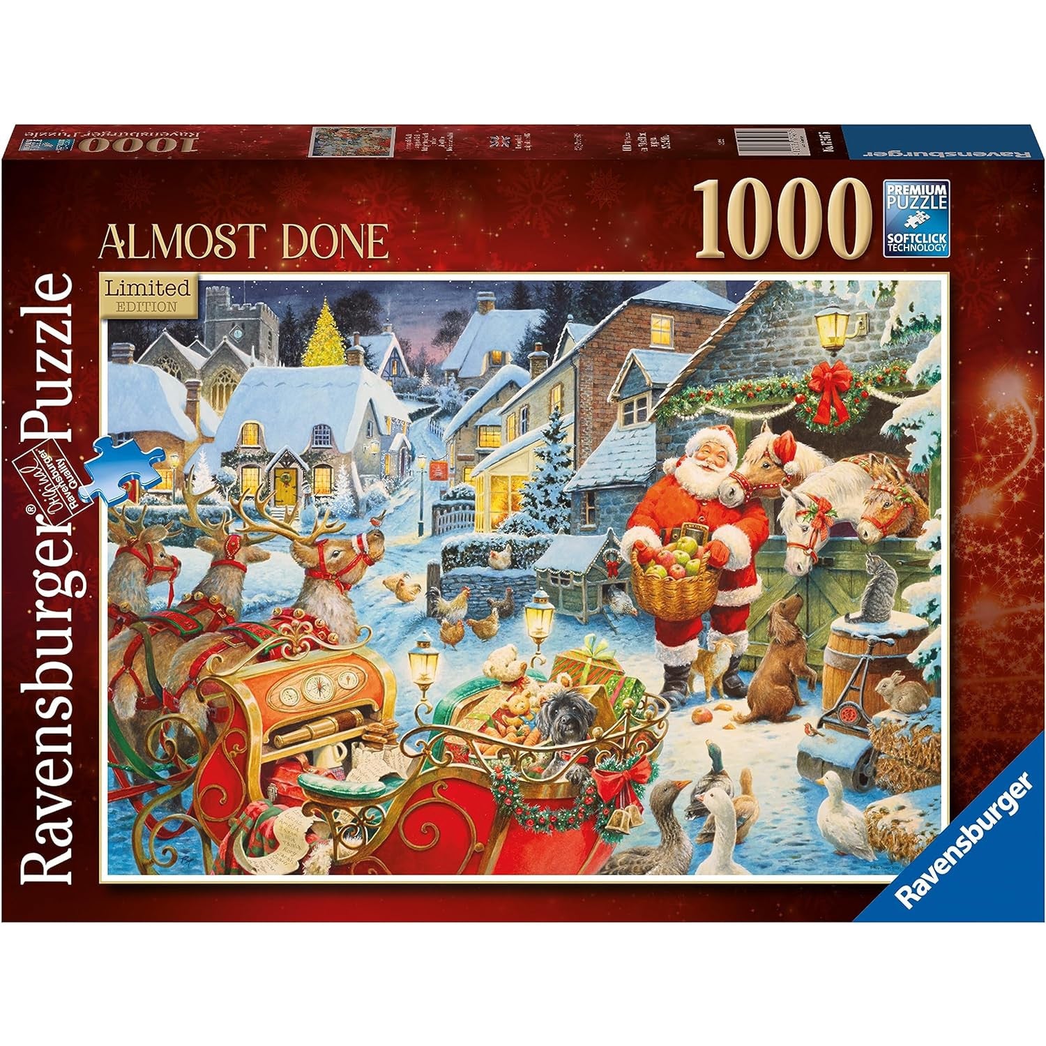 Ravensburger 1000 Piece Puzzle Disney Christmas Globes – The