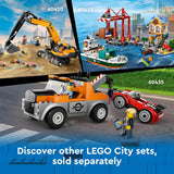 LEGO 60409 City Yellow Mobile Construction Crane