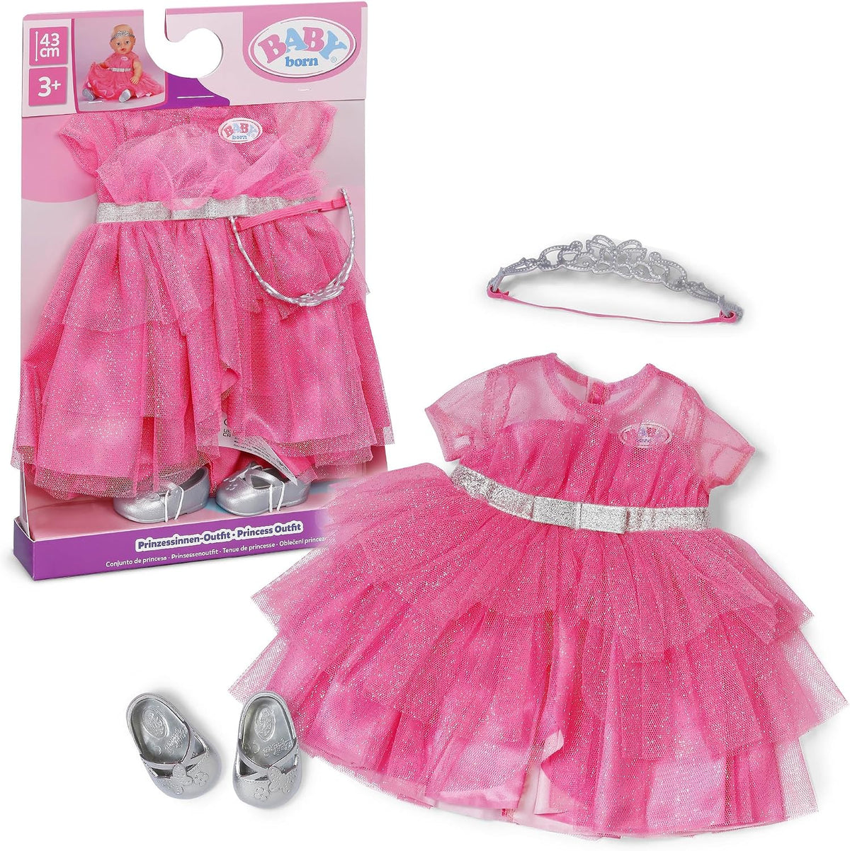 Baby Born Clothes: Princess Outfit 43cm