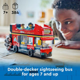 LEGO 60407 City Red Double-Decker Sightseeing Bus