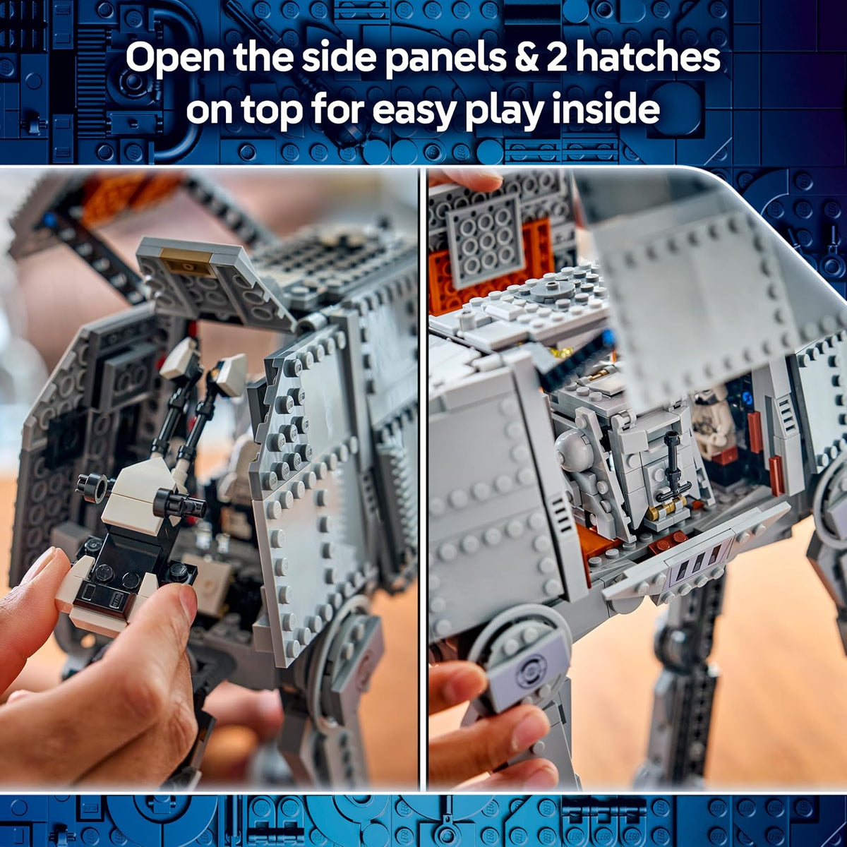 LEGO 75454 Star Wars Imperial Remnant AT-AT with INT-4