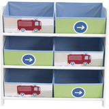 Kids Bedroom Storage Unit with 6 Bins