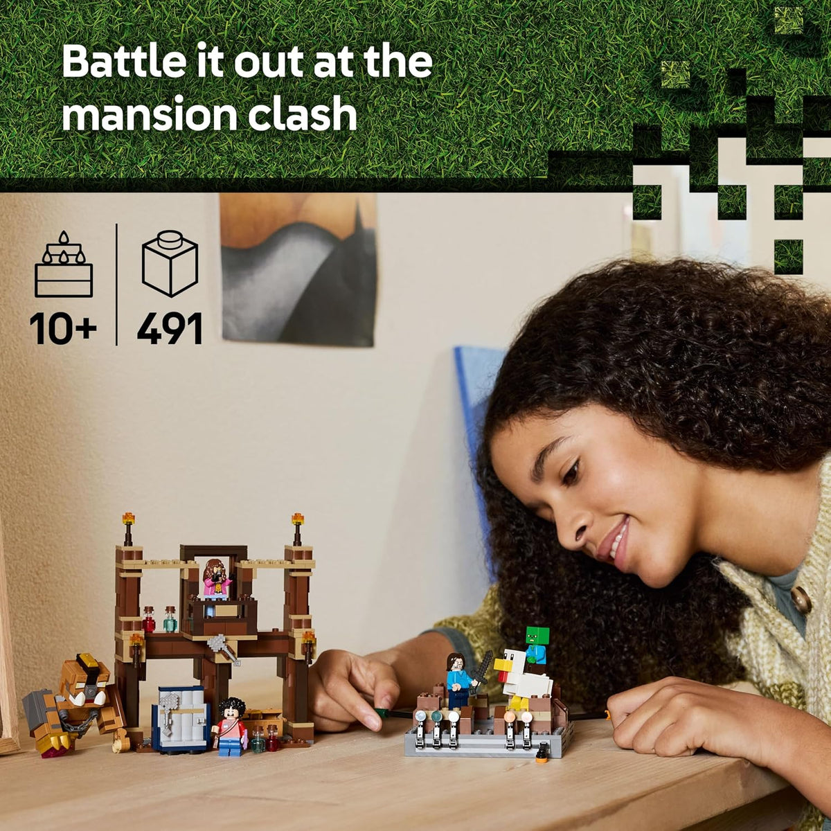 LEGO 21272 Minecraft Woodland Mansion Fighting Ring