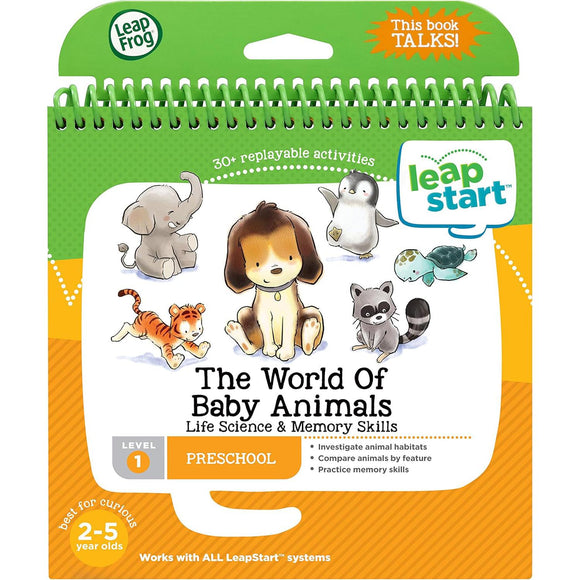 LeapFrog LeapStart World of Baby Animals Interactive Activity Book