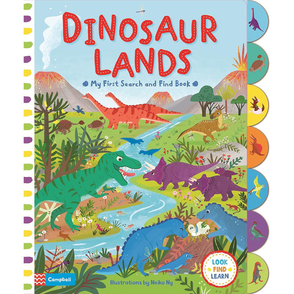 Dinosaur Lands: My First Search & Find Book