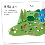 Wonderful Words: On the Farm Hardback Book