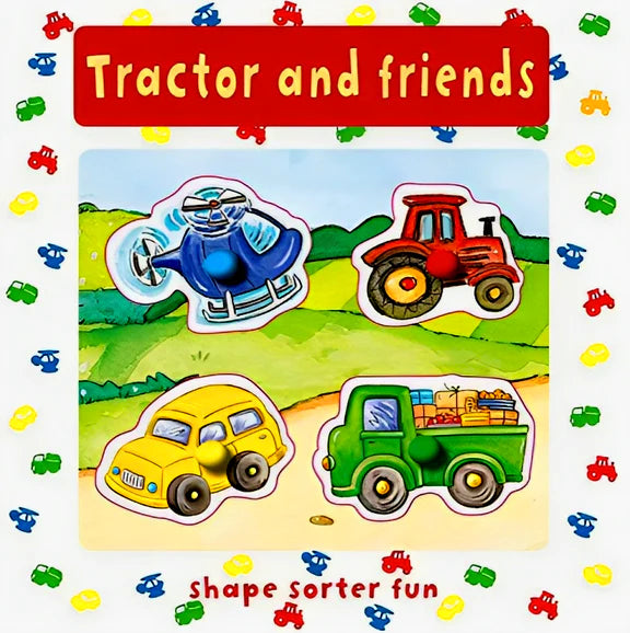 Tractor & Friends Shape Sorter Board Book