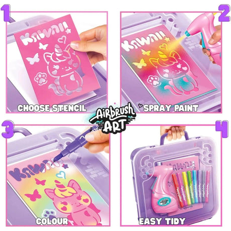 Airbrush Art Kawaii Activity Case