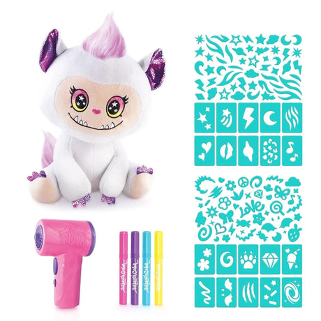 Airbrush Plush Cutie Monster