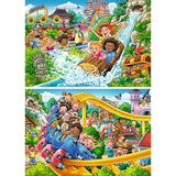 Amusement Park 2x24-piece Puzzles