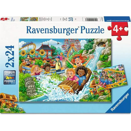 Amusement Park 2x24-piece Puzzles