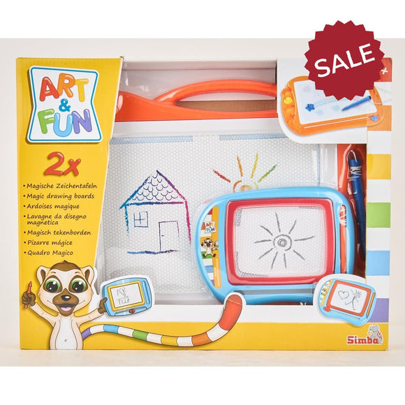 Art & Fun 2-Pack Magic Drawing Boards