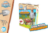 Kids Globe Metal Wheelbarrow