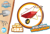 Kids Globe Metal Wheelbarrow