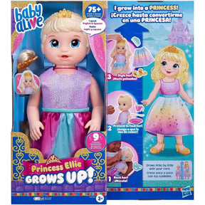 Baby Alive Princess Ellie Grows Up! Interactive Baby Doll