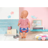 Baby Born Clothes: Bath Outfit with Shoes 43cm