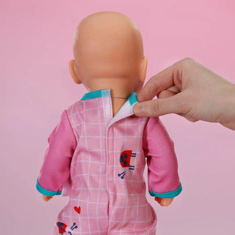 Baby Born Clothes: Pink Romper 36cm