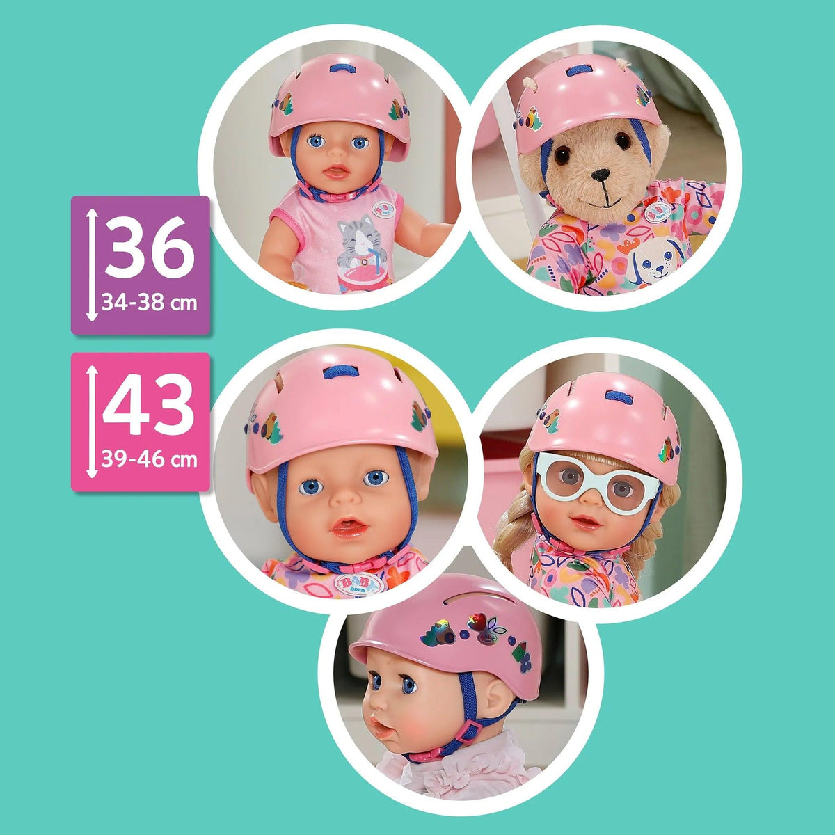 Baby Born Doll Helmet
