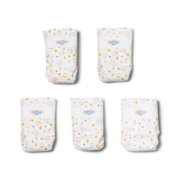 Baby Born Doll Nappies 43cm (5 pack)