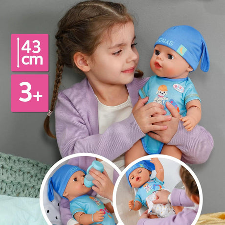 Baby Born Jonas Click & Play Doll 43cm