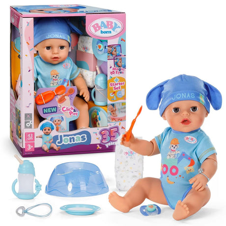 Baby Born Jonas Click & Play Doll 43cm