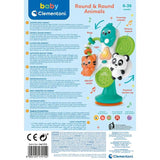 Baby Clementoni Round & Round Animals