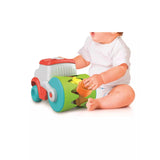 Baby Clementoni Soft Clemmy Sensory Road Roller with Blocks