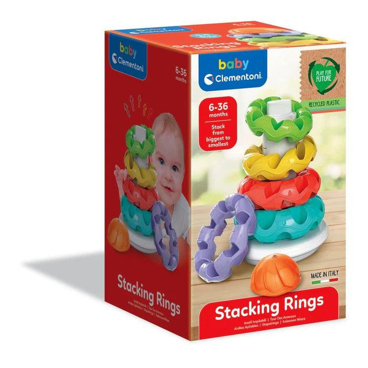 Baby Clementoni Stacking Rings
