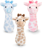 Keel Toys Baby Giraffe Soft Rattle 15cm, Assorted