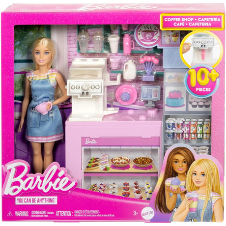 Barbie Coffee Shop with Doll