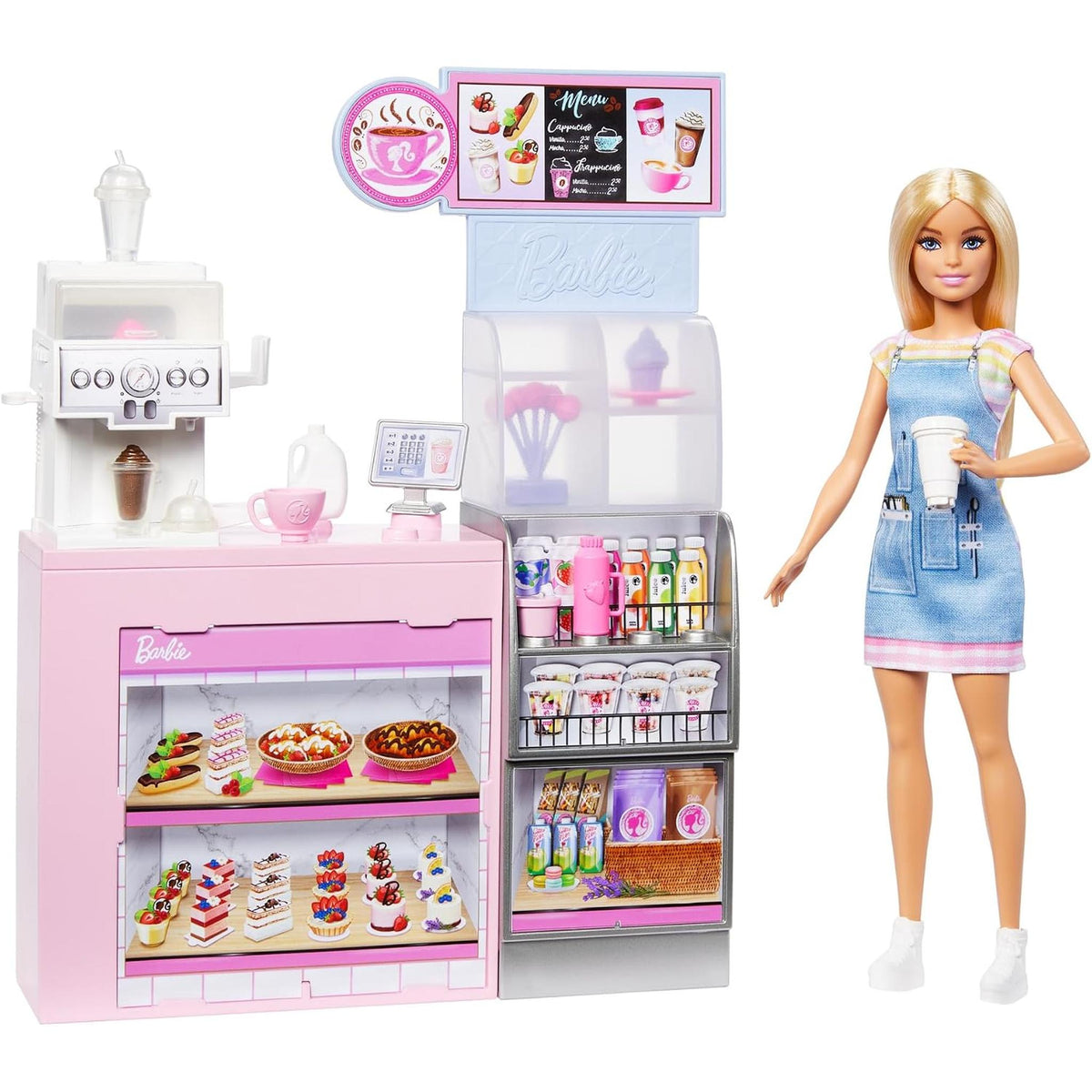 Barbie Coffee Shop with Doll