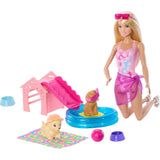 Barbie Puppy Pool Party Doll