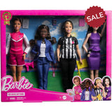 Barbie Sports Career Dolls Set of 4